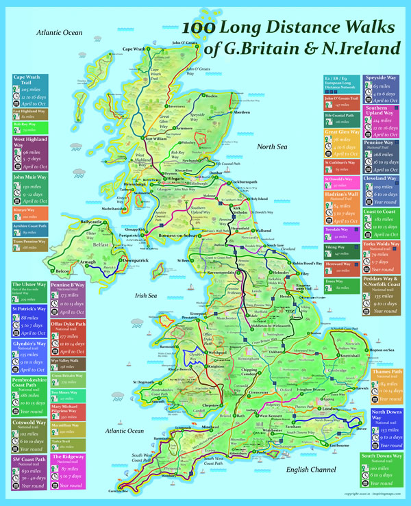 UK Long Distance Footpaths