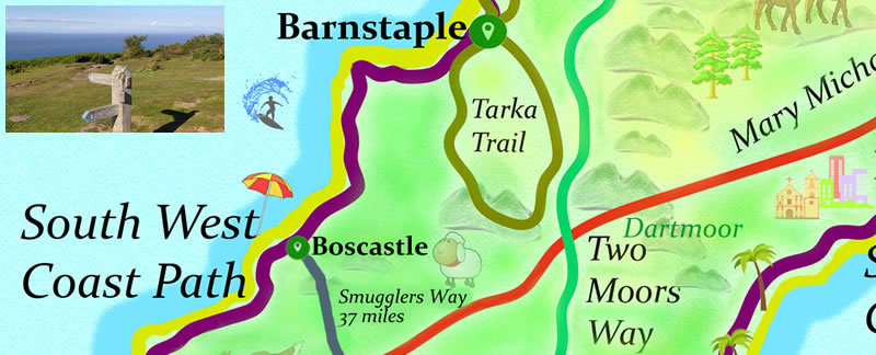 UK Walking Map